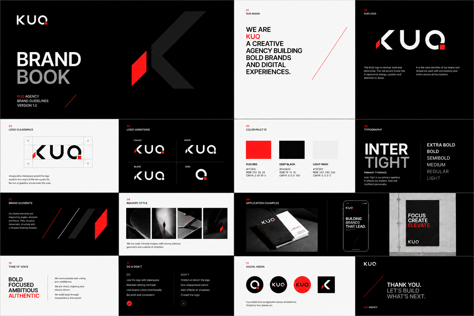 KUQ brand book preview